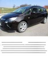 Opel Zafira C - Listwy CHROM Okienne Boczne Drzwi