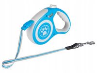 AUTOMATYCZNA SMYCZ DLA PSA BLOKADA ZWIJANA 5M 35kg