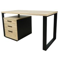 Biurko Neptun kontenerek Halifax 140x68 MebleKreator