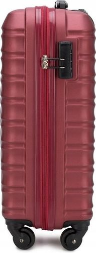 Nowoczesna Mała walizka WITTCHEN 56-3A-311 bordowa na Arena.pl