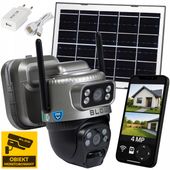 KAMERA WiFi IP 4MP SOLARNA 2 OBIEKTYWY ZEWNĘTRZNA BEZPRZEWODOWA SMART IP66