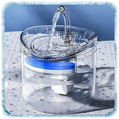 POIDEŁKO FONTANNA DLA KOTA PSA Poidło Automatyczne Miska 1,8L + Filtr na Arena.pl