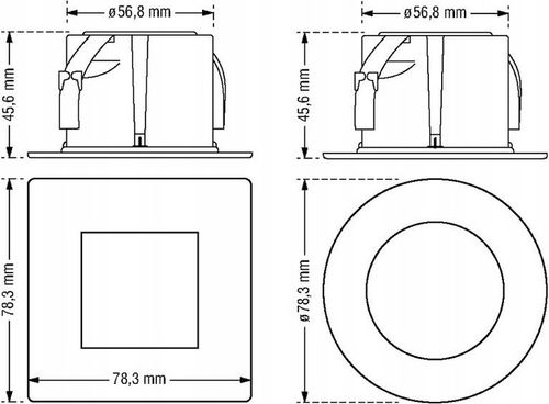 Lampka schodowa LED z czujnikiem ruchu 230V na Arena.pl