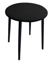 Taboret TRIX D01 czarny podstawa czarna