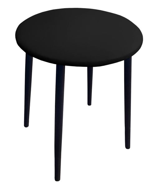 Taboret TRIX D01 czarny podstawa czarna zdjęcie 1