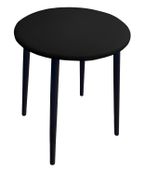 Taboret TRIX D01 czarny podstawa czarna