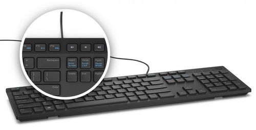 NOWA KLAWIATURA PRZEWODOWA DELL KB216 QWERTY US na Arena.pl