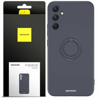 Spacecase Silicone Ring Galaxy A54 5G Black