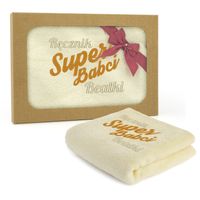 Ręcznik kąpielowy 70x140 z haftem dla babci