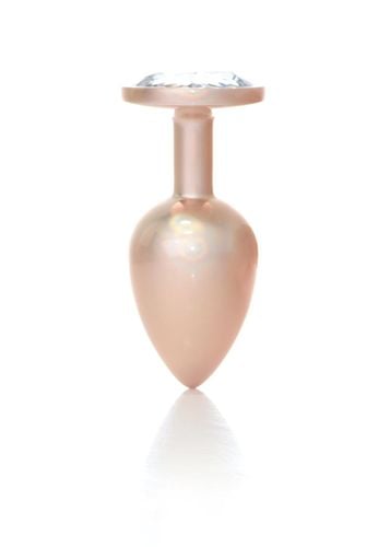plug jewellery pearl gold plug  clear l na Arena.pl