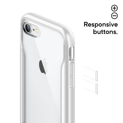 Caseology Apex Clear Case - Etui iPhone 8 / 7 (White) na Arena.pl