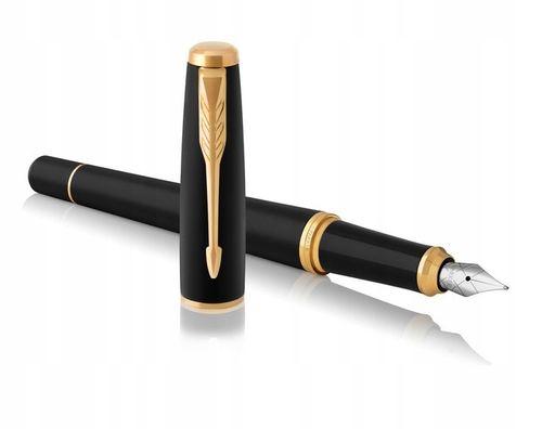 PIÓRO PARKER WIECZNE URBAN CZARNE GT ZŁOCONE z GRAWEREM ETUI PIÓRNIK CZARNY na Arena.pl