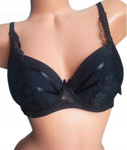 Biustonosz koronkowy stanik usztywniany zbierający z fiszbinami 90C kolory na Arena.pl