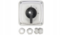 ŁUK KRZYWKOWY ŁĄCZNIK GWIAZDA-TRÓJKĄT 40A IP44 ELEKTROMET 40-23 924013