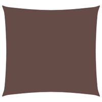 Kwadratowy żagiel ogrodowy, tkanina Oxford, 4,5x4,5 m, brązowy