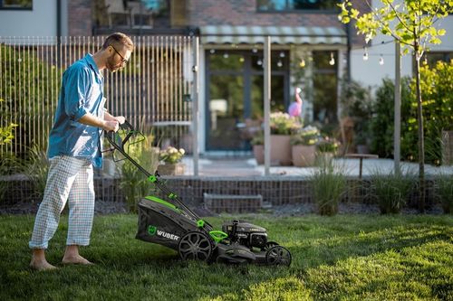 KOSIARKA SPALINOWA DO TRAWY Z NAPĘDEM MOCNA SILNIK LONCIN NAPĘD WUBER na Arena.pl