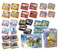 puzzle mini mix wzorów trefl 9 x 7 x 3cm t-1500