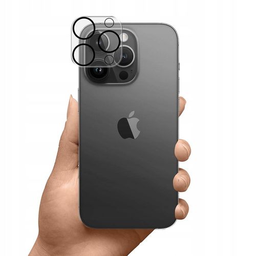 Szkło 9H na aparat do iPhone 15 Pro / 15 Pro Max - 3mk Lens Pro Full Cover na Arena.pl