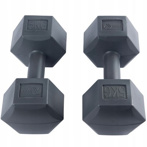 HANTLE CIĘŻARKI BITUMICZNE HEXAGONALNE 2x5kg na Arena.pl