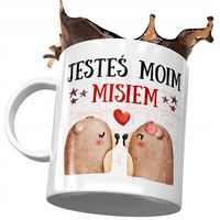 Kubek Z Misiem Miś Słodki Na Prezent Z Nadrukiem Ze Zdjęciem