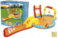 DMUCHANY PLAC ZABAW ZJEŻDŻALNIA KRĘGLE BESTWAY 53068