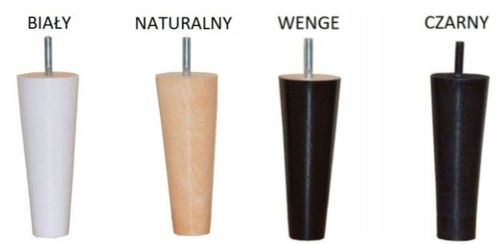 Fotel Uszak styl skandynawski na drewnianych nóżkach na Arena.pl