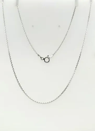 Łańcuszek srebrny simple 50 cm SREBRO 925 DAMSKI delikatny na Arena.pl