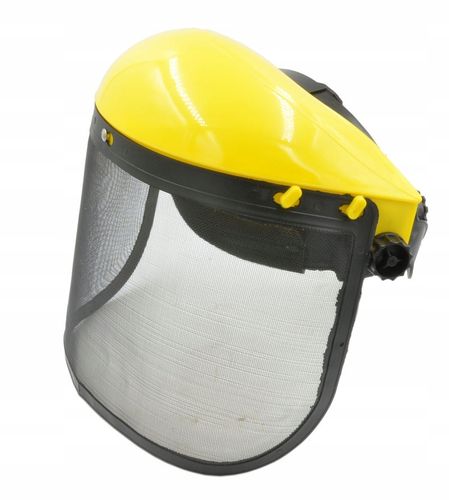 SIATKOWA OSŁONA TWARZY MASKA OCHRONNA PIŁA - KOSA na Arena.pl