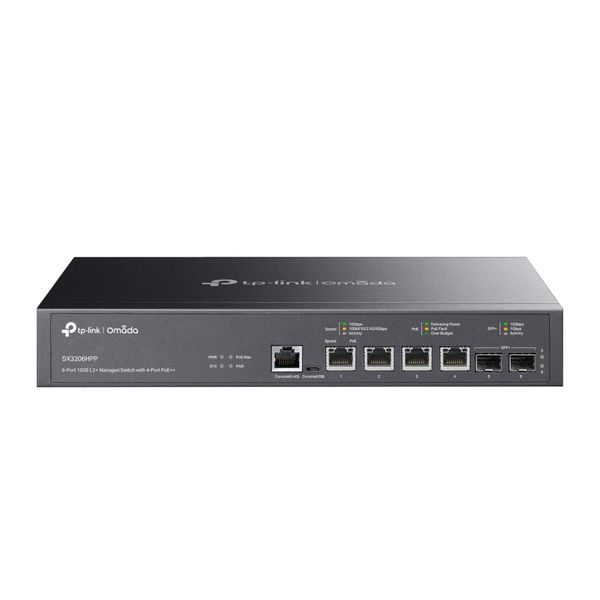 TP-Link SX3206HPP Omada Switch 6x10Gbit (4xPoE++) zdjęcie 6