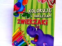 Koloruje i naklejam - zwierzaki 1 60266 58.11.13.
