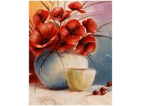 40X50CM MAKOWA KOMPOZYCJA OBRAZ