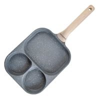patelnia marmurkowa do jajek 3 sekcje klausberg kb-7828