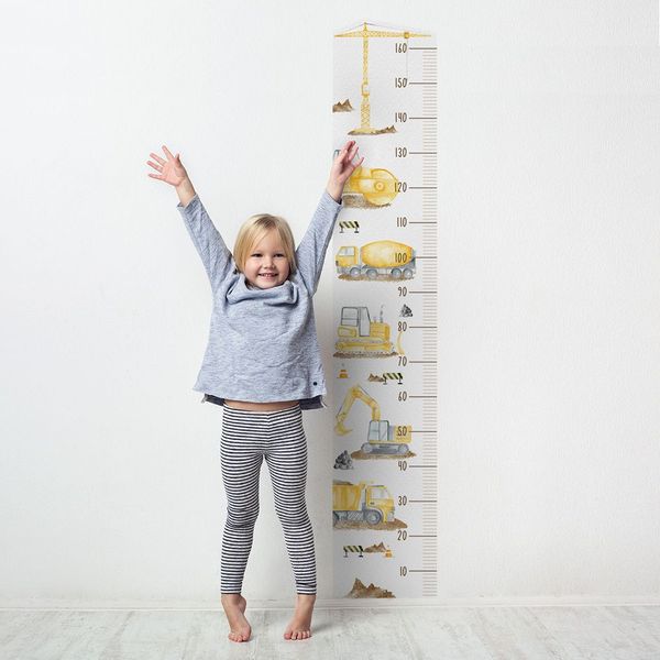 Naklejka Miarka Wzrostu Budowlana zdjęcie 1