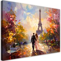 Obraz do salonu sypialni jadalni biura hotelu, Zakochana 30x20