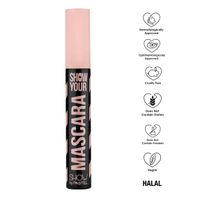 PASTEL Show By Pastel Maskara do rzęs - Black 1szt