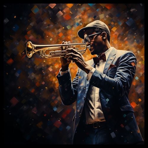 Plakat 40x40cm Symfonia na Trąbce na Arena.pl