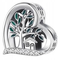 Charms Zawieszka Charms Serce Drzewo Charmsy Trusky