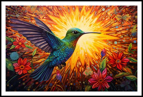 Plakat 91,5x60cm Koliber Barw na Arena.pl