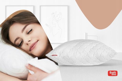 2 x PODUSZKA 60X70 ANTYALERGICZNA GRUBA ZAMEK na Arena.pl