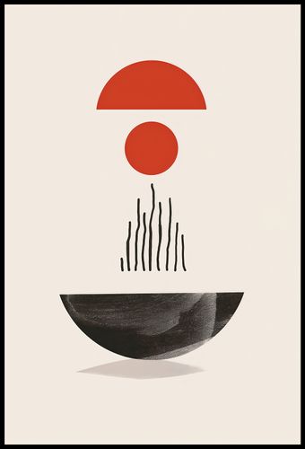 Plakat 68x101cm Półokrągła Forma na Arena.pl