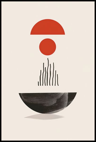 Plakat 68x101cm Półokrągła Forma zdjęcie 2