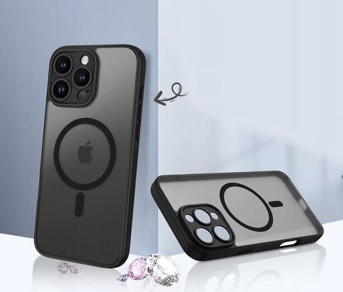ETUI WZMACNIANE DO IPHONE 16 PRO MAX PANCERNE CASE DO MAGSAFE MAT 2x Szkło na Arena.pl