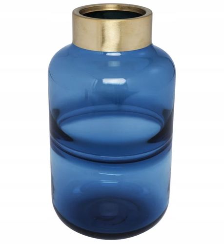 Wazon Positano Belly 16x28 cm niebieski na Arena.pl