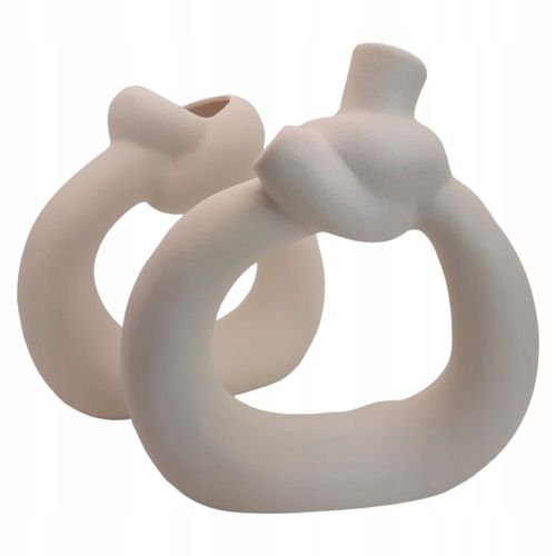 Wazon ceramiczny biały 2 szt na Arena.pl