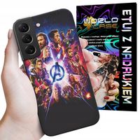 ETUI CASE DO SAMSUNG S22 - AVENGERS IRON MAN SPIDERMAN KAPITAN