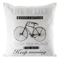 Poszewka na poduszke Eurofirany 45X45 ROXANE4 b+czarny