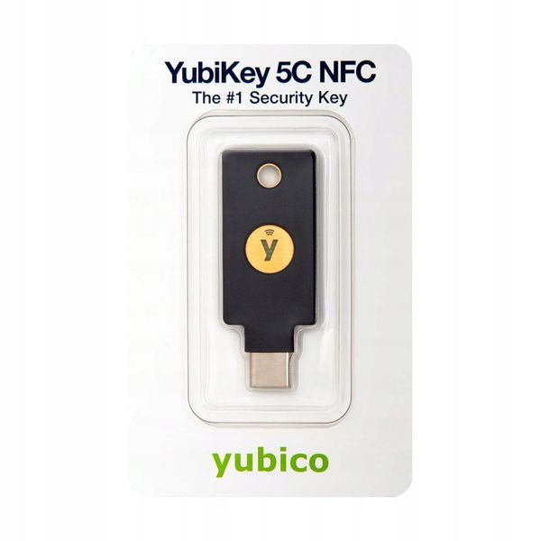 Klucz sprzętowy Yubico YubiKey 5C NFC USB Type-C zdjęcie 1