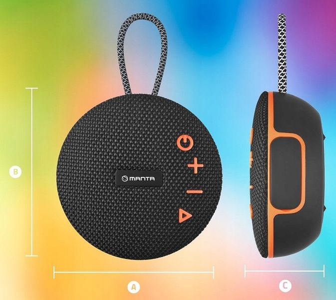 Głośnik przenośny bluetooth Manta SPK02GO zdjęcie 10