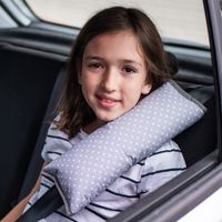 Poduszka i Nakładka na pas bezpieczeństwa 2w1