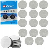 ZESTAW 14 SZT BATERIA LITOWA BATERIE LITOWE GUZIKOWE CR2450 ECR2450